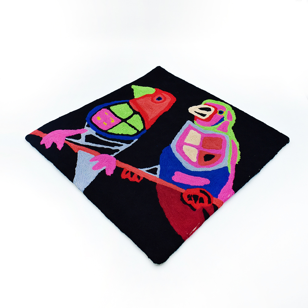 Cushion Cover Wool 40cm (16in)-KBA657