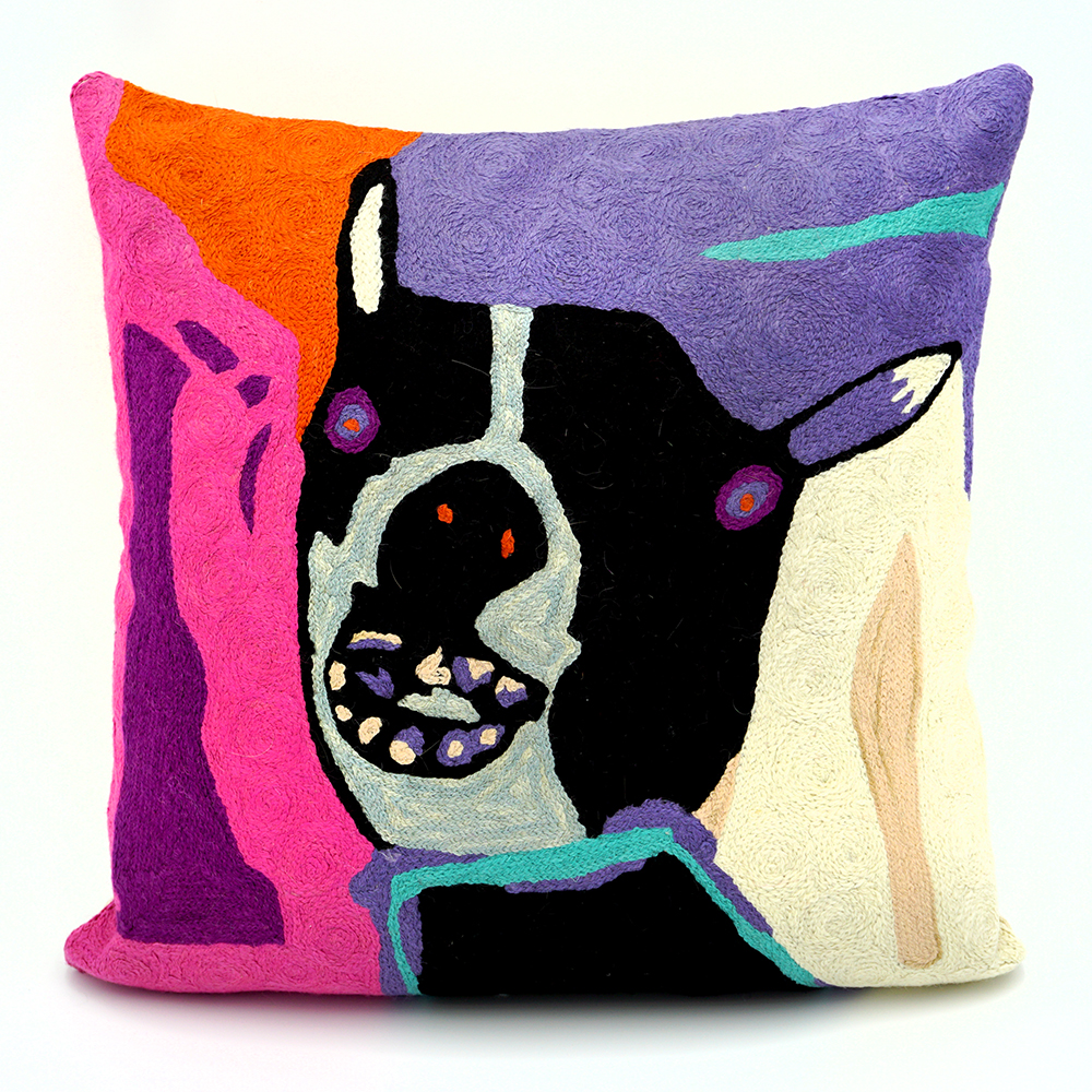 Cushion Cover Wool 40cm (16in)-KBA658