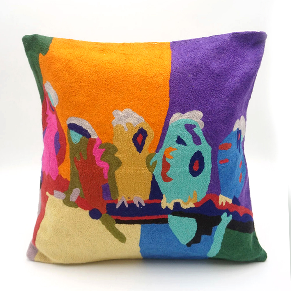 Cushion Cover Wool 40cm (16in)-KBA697