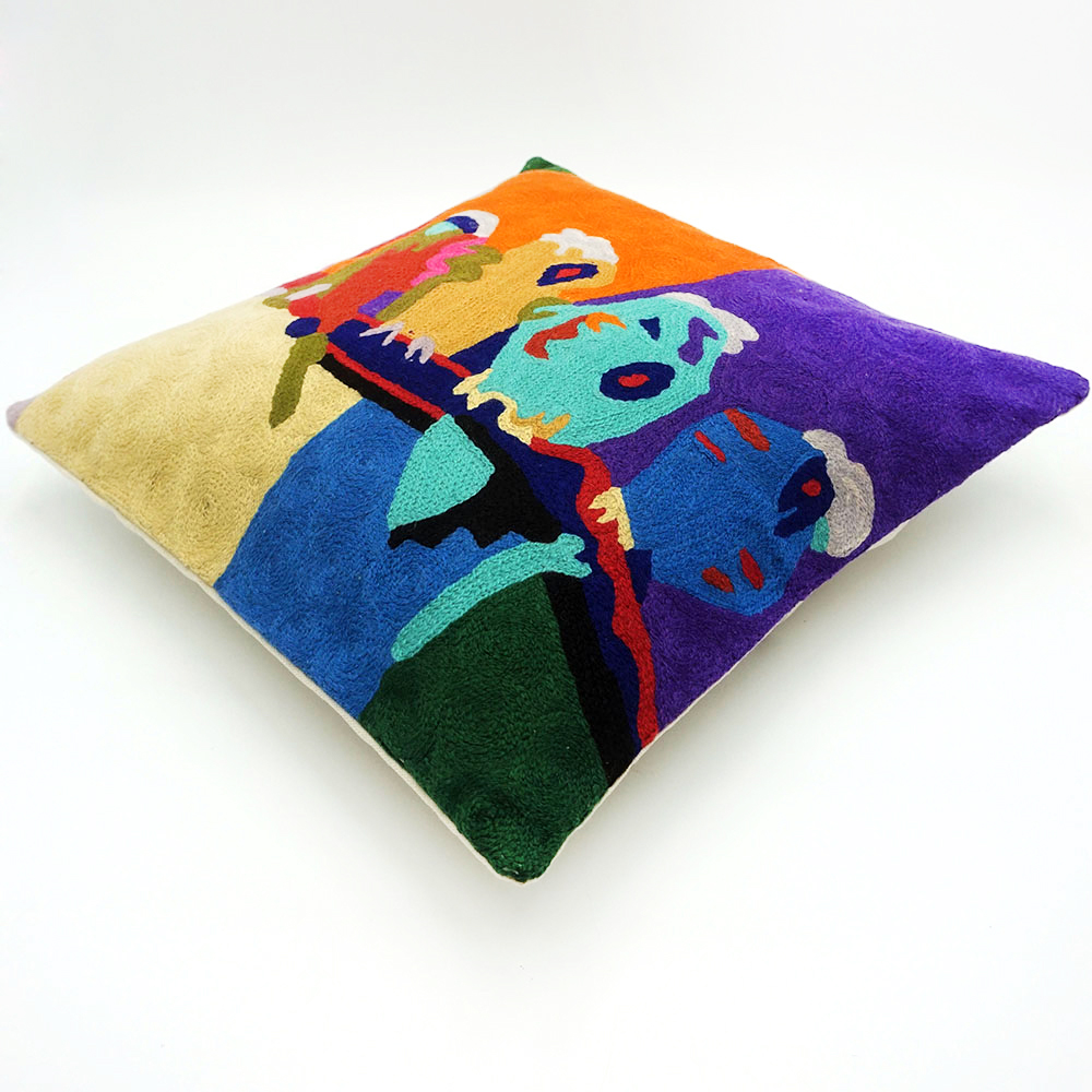Cushion Cover Wool 40cm (16in)-KBA697