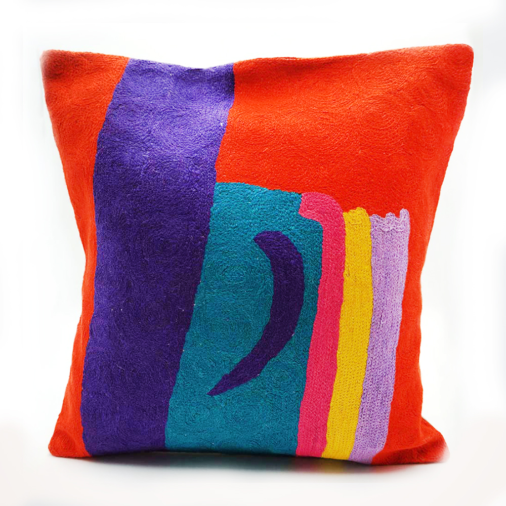 Cushion Cover Wool 40cm (16in)-AKO096