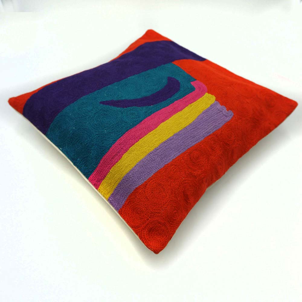 Cushion Cover Wool 40cm (16in)-AKO096