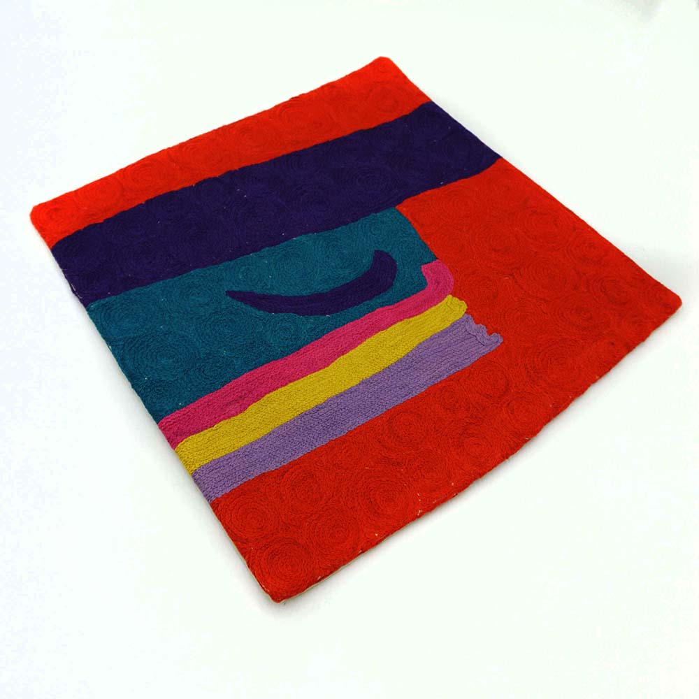 Cushion Cover Wool 40cm (16in)-AKO096