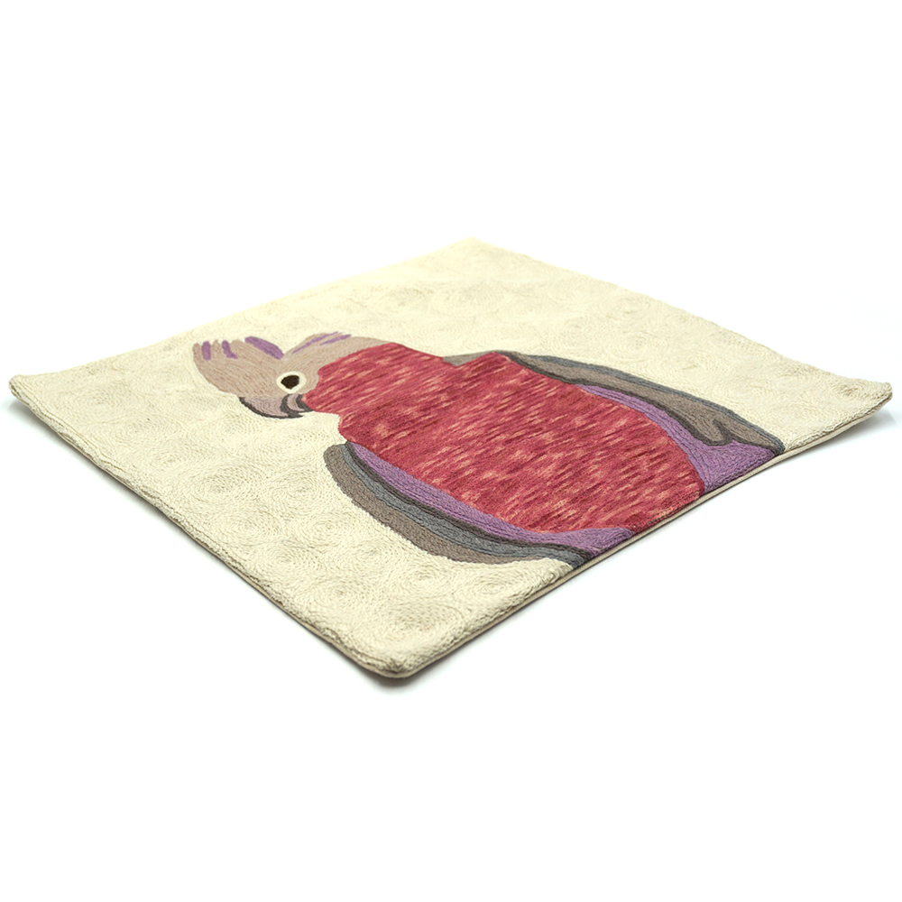 Cushion Cover Wool 40cm (16in)-ECOGAX