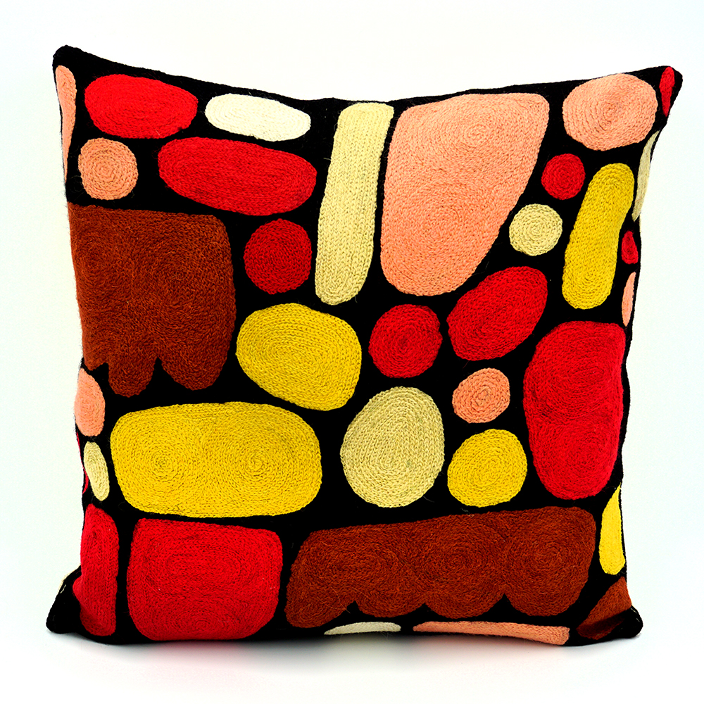 Cushion Cover Wool 40cm (16in)-KZI324