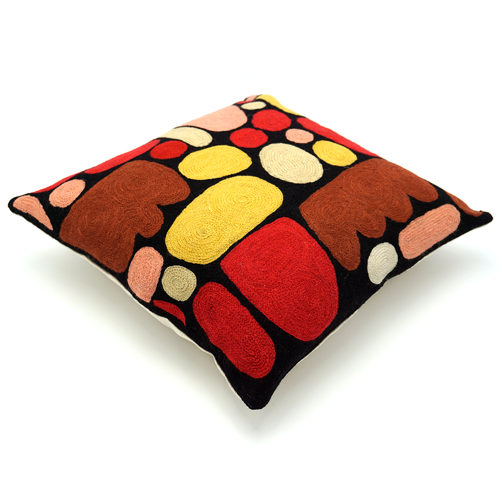 Cushion Cover Wool 40cm (16in)-KZI324