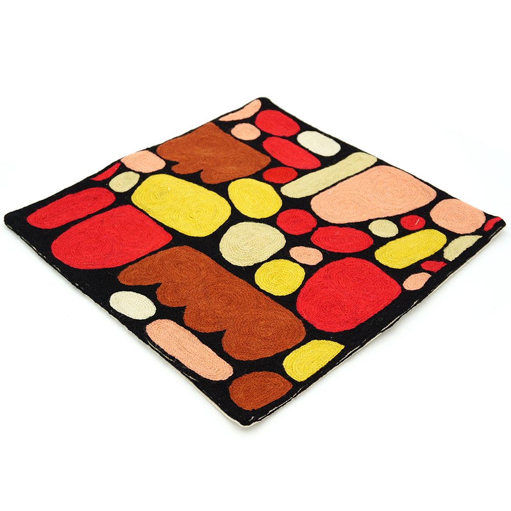 Cushion Cover Wool 40cm (16in)-KZI324
