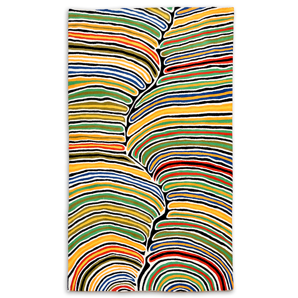 Rug Wool 3x5ft (91x152cm)-BLE611