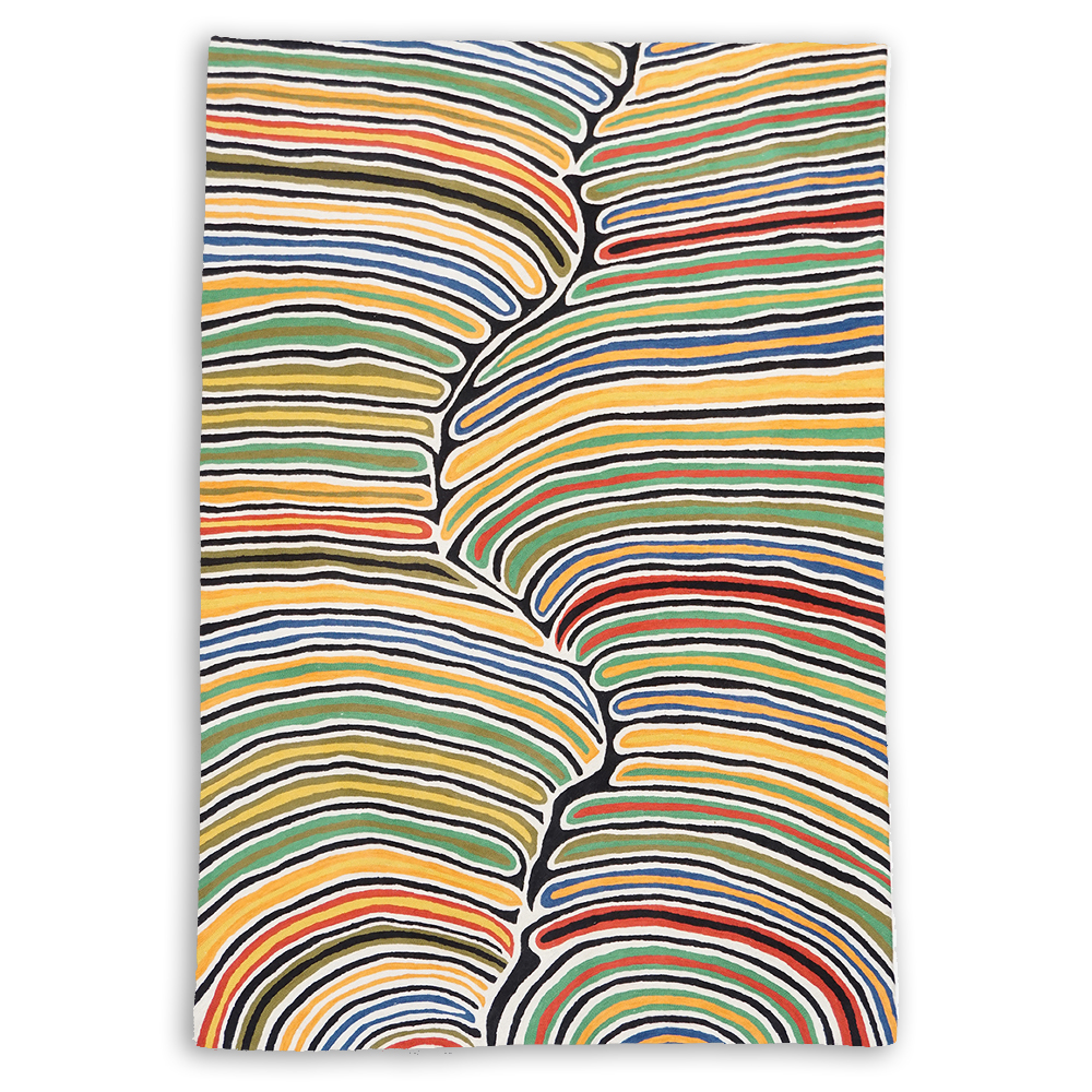 Rug Wool 4x6ft (122x183cm)-BLE611