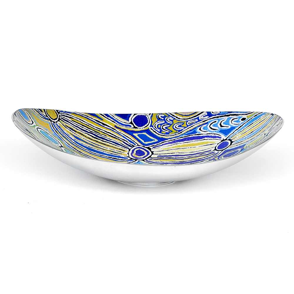 Bowl Boat Aluminium 35 x 25.5 x 7.5cm-JWA628