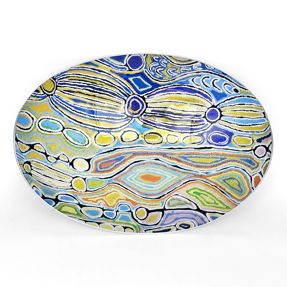 Bowl Boat Aluminium 35 x 25.5 x 7.5cm-JWA628