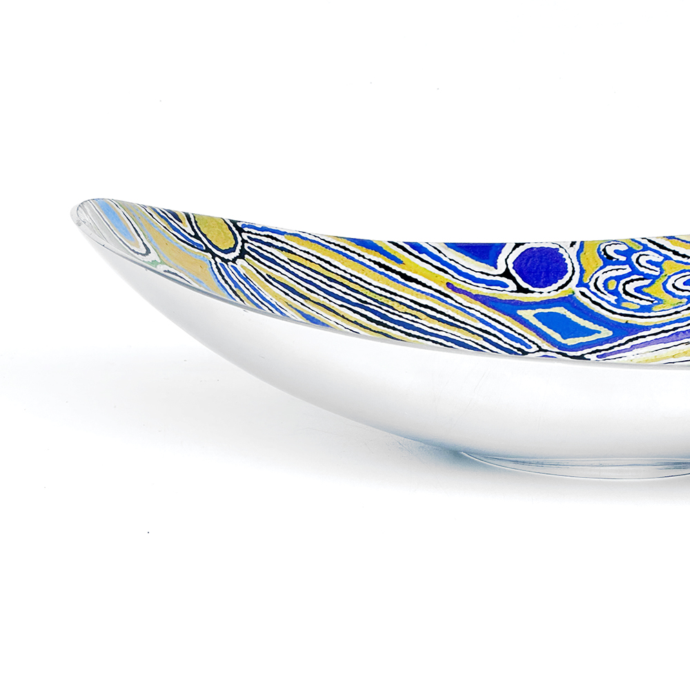 Bowl Boat Aluminium 35 x 25.5 x 7.5cm-JWA628