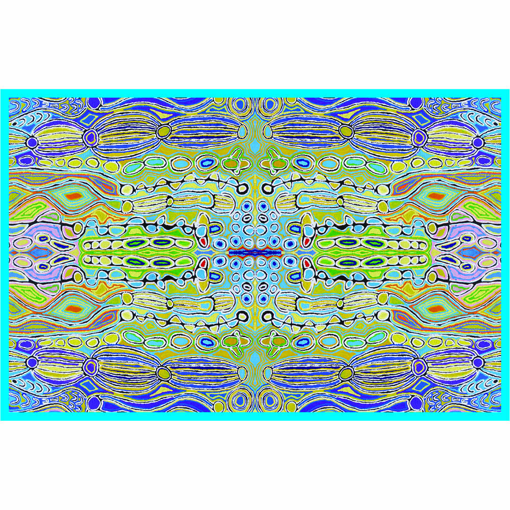Cotton Tablecloth Lg - 150x230cm-JWA628
