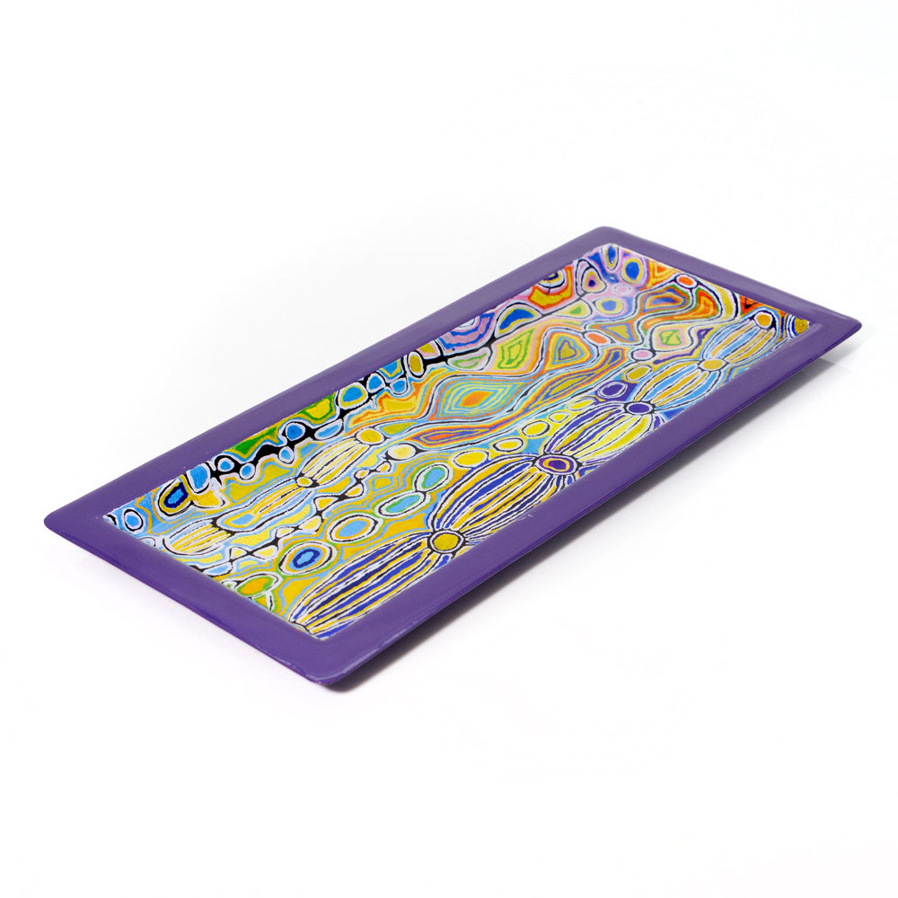 POWDER COATED LONG PLATTER - 35.5 x 12.5cm-JWA628