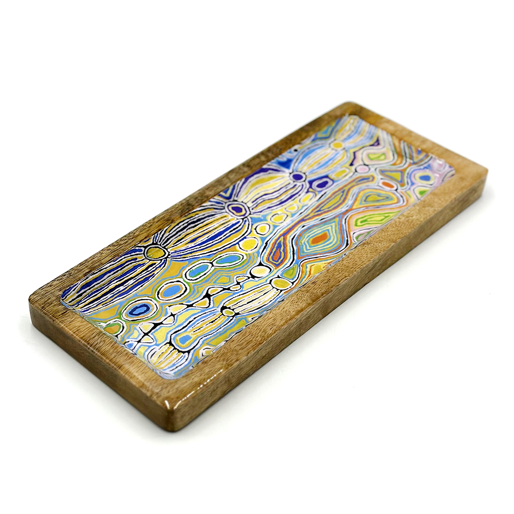 Wooden Tray - 30.5x12.5 cm-JWA628