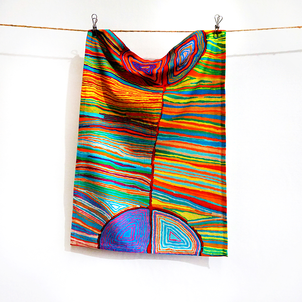 Cotton Tea Towel - Digital Print - 62.5cm x 42.5cm-JWA696