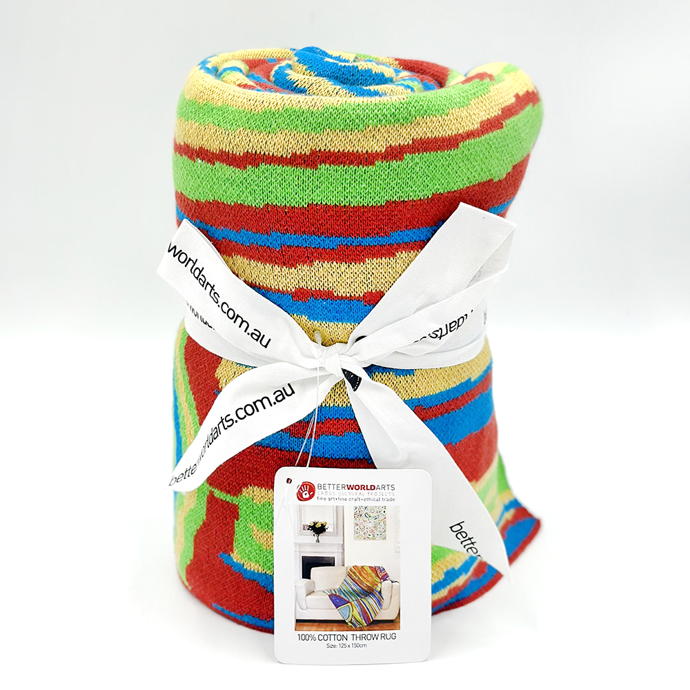 Cotton Throw - 125x150cm -JWA696