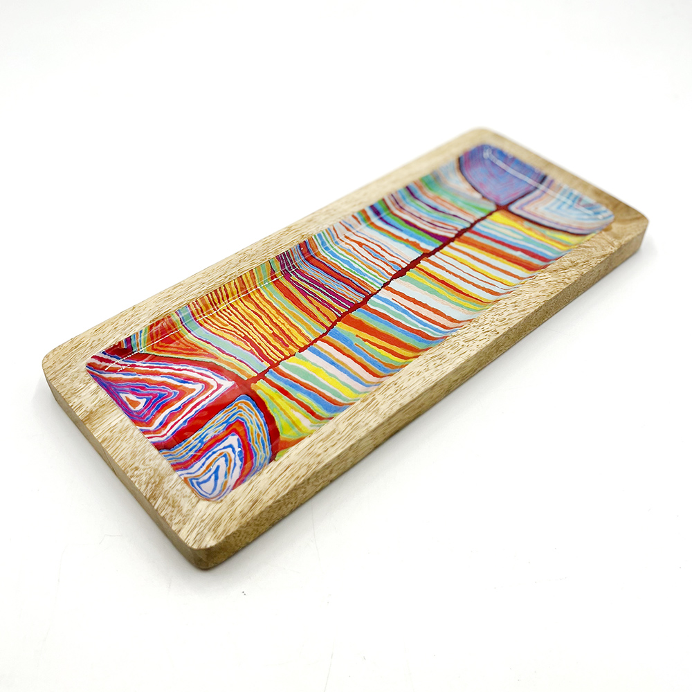 Wooden Tray - 30.5x12.5 cm-JWA696