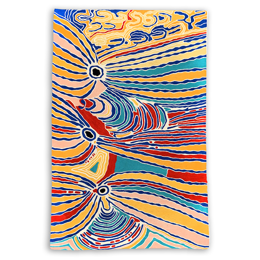 Rug Wool 4x6ft (122x183cm)-LWA618