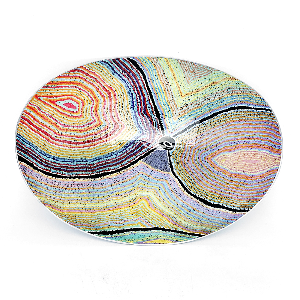 Bowl Boat Aluminium 35 x 25.5 x 7.5cm-LWA624