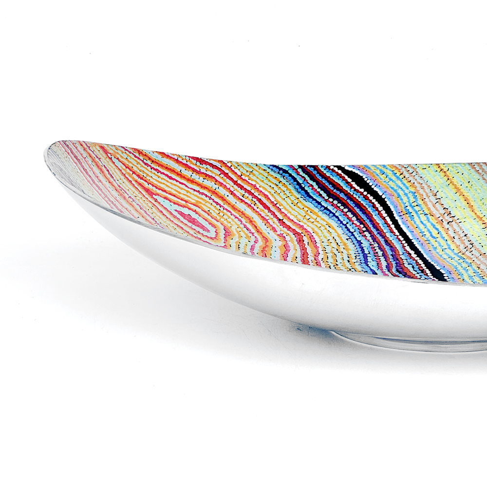 Bowl Boat Aluminium 35 x 25.5 x 7.5cm-LWA624
