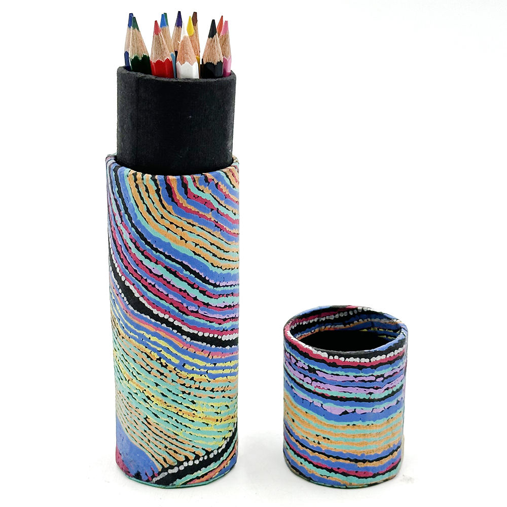 12 Coloured Pencils-18.5 x 5cm (7.3x2)-LWA624