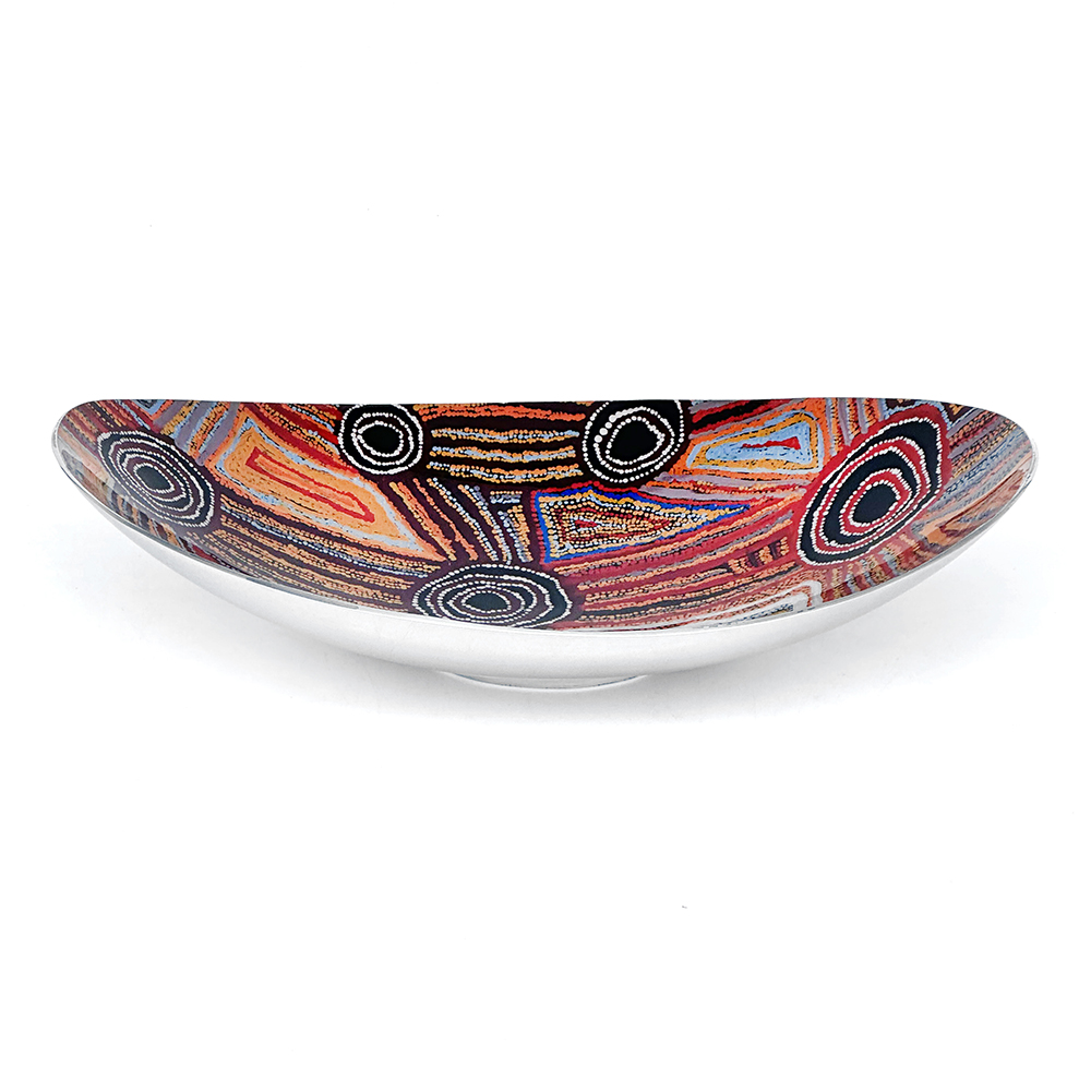 Bowl Boat Aluminium 35 x 25.5 x 7.5cm-MAB665