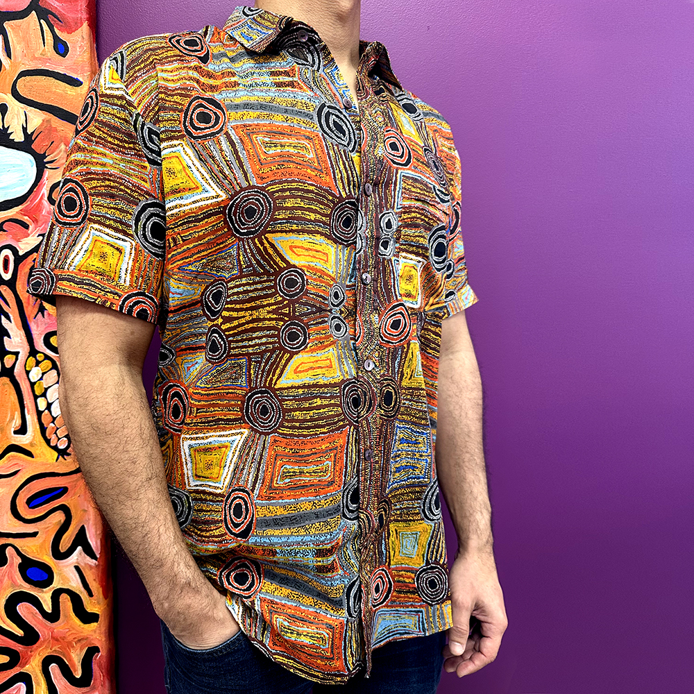 Mens Shirt - Organic Cotton Voile XXL-MAB665