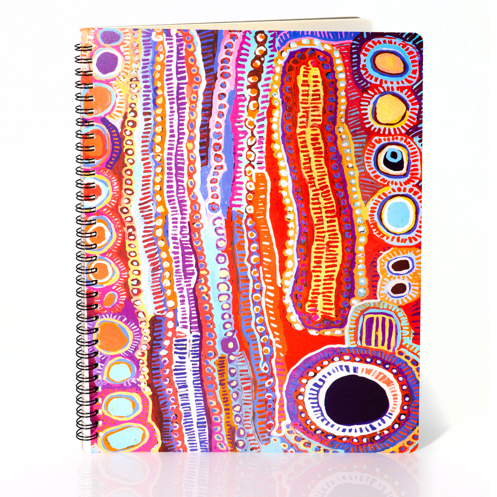 A4 Spiral Bound Notebook 100 pgs- 21 x 29.7cm - MNM619