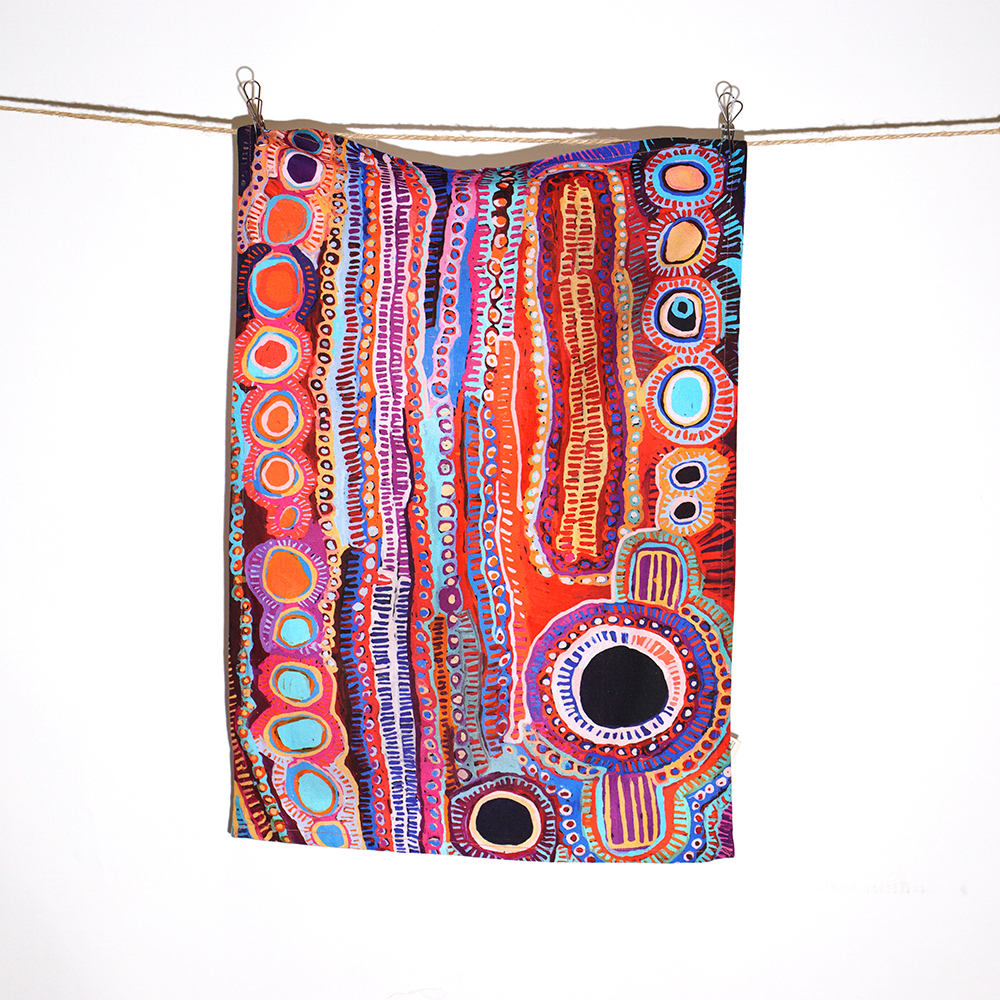 Cotton Tea Towel - Digital Print - 62.5cm x 42.5cm-MNM619