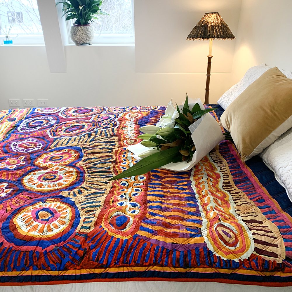 Large Quilted Blanket 172x190cm-MNM619