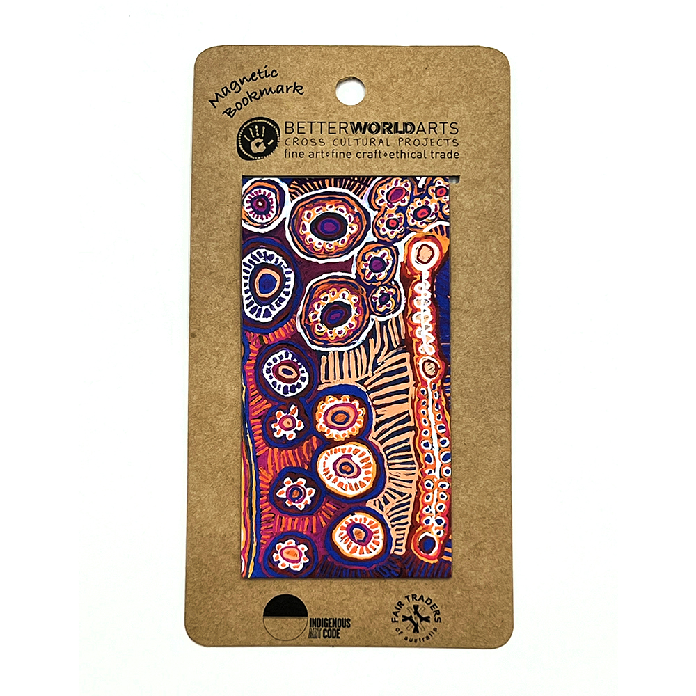 Paper Magnetic Bookmark - Folded: 10.5x5.4cm -MNM619