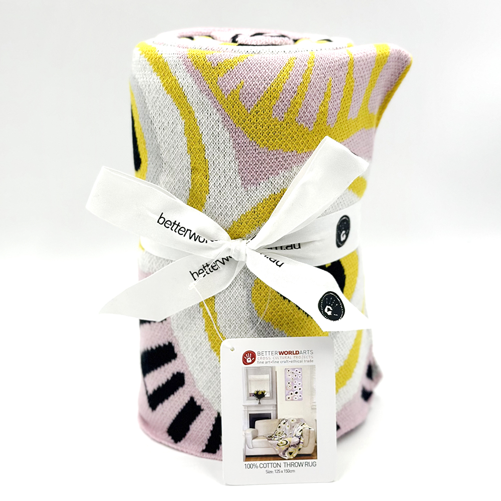 Cotton Throw - 125x150cm -MNM650