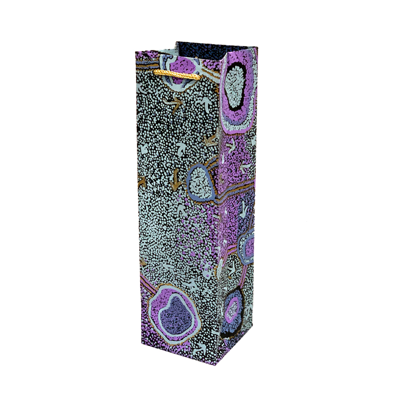 Handmade Paper Gift Bag, Bottle - 35x10x10cm (14x4x4)-PNA648