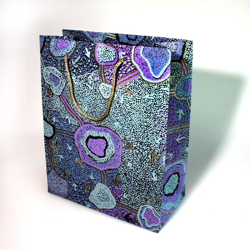Hand Made Paper Gift Bag Large- 25.5x12.7x33cm (10x5x13in)-PNA648