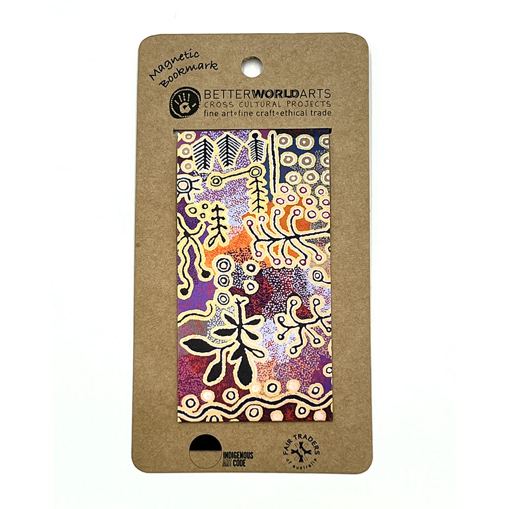 Paper Magnetic Bookmark - Folded: 10.5x5.4cm -PST604