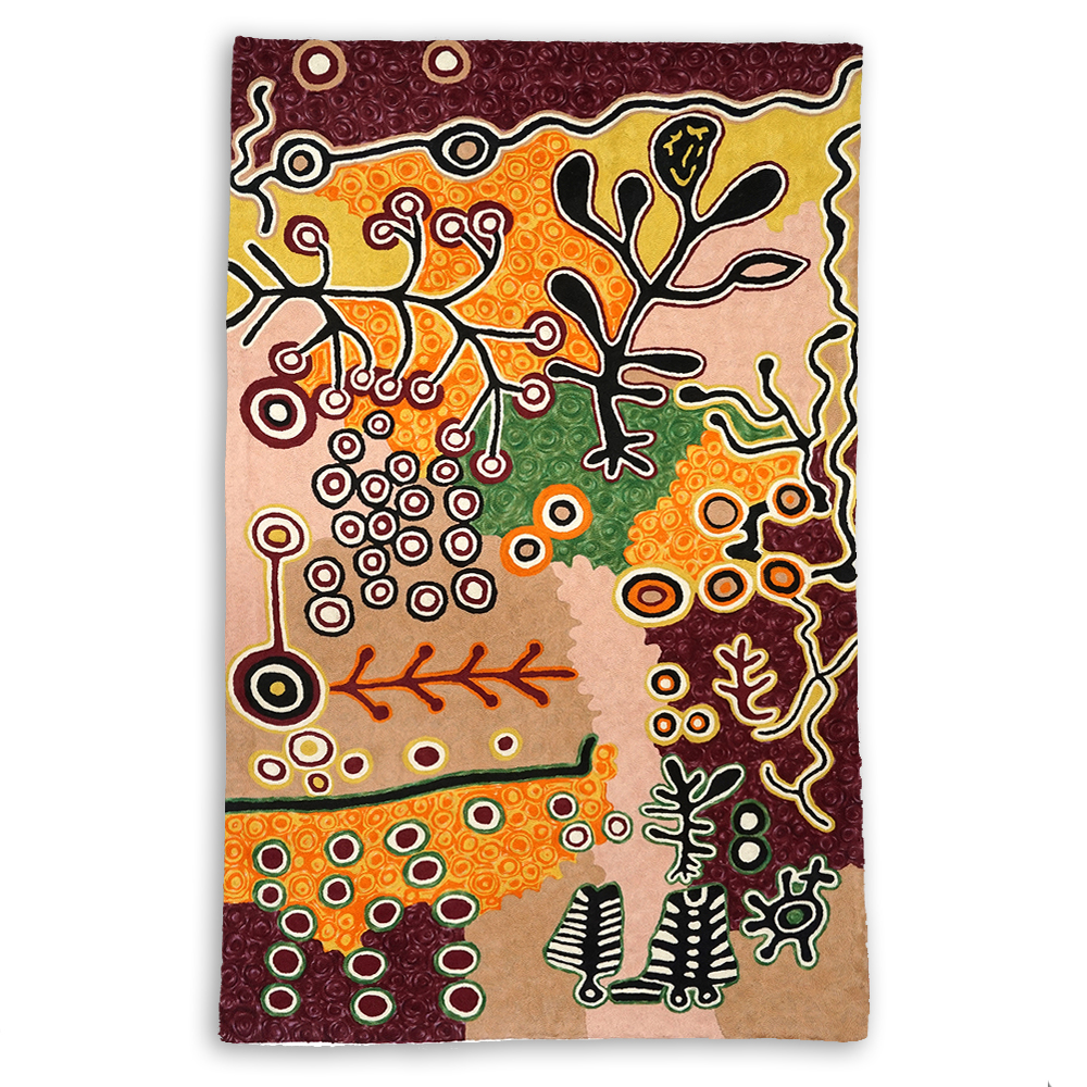 Rug Wool 3x5ft (91x152cm)-PST690
