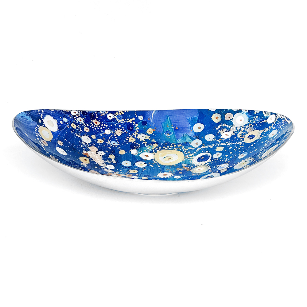 Bowl Boat Aluminium 35 x 25.5 x 7.5cm-SJN668