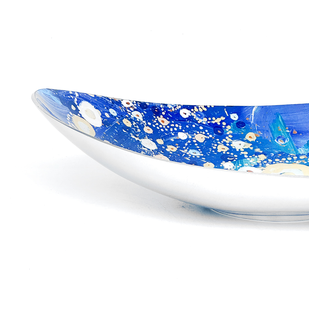 Bowl Boat Aluminium 35 x 25.5 x 7.5cm-SJN668