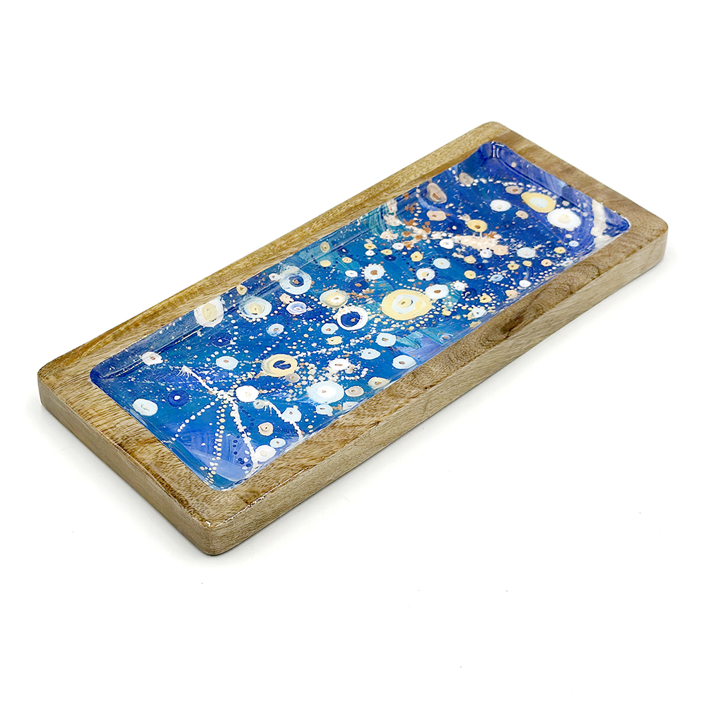 Wooden Tray - 30.5x12.5 cm-SJN668