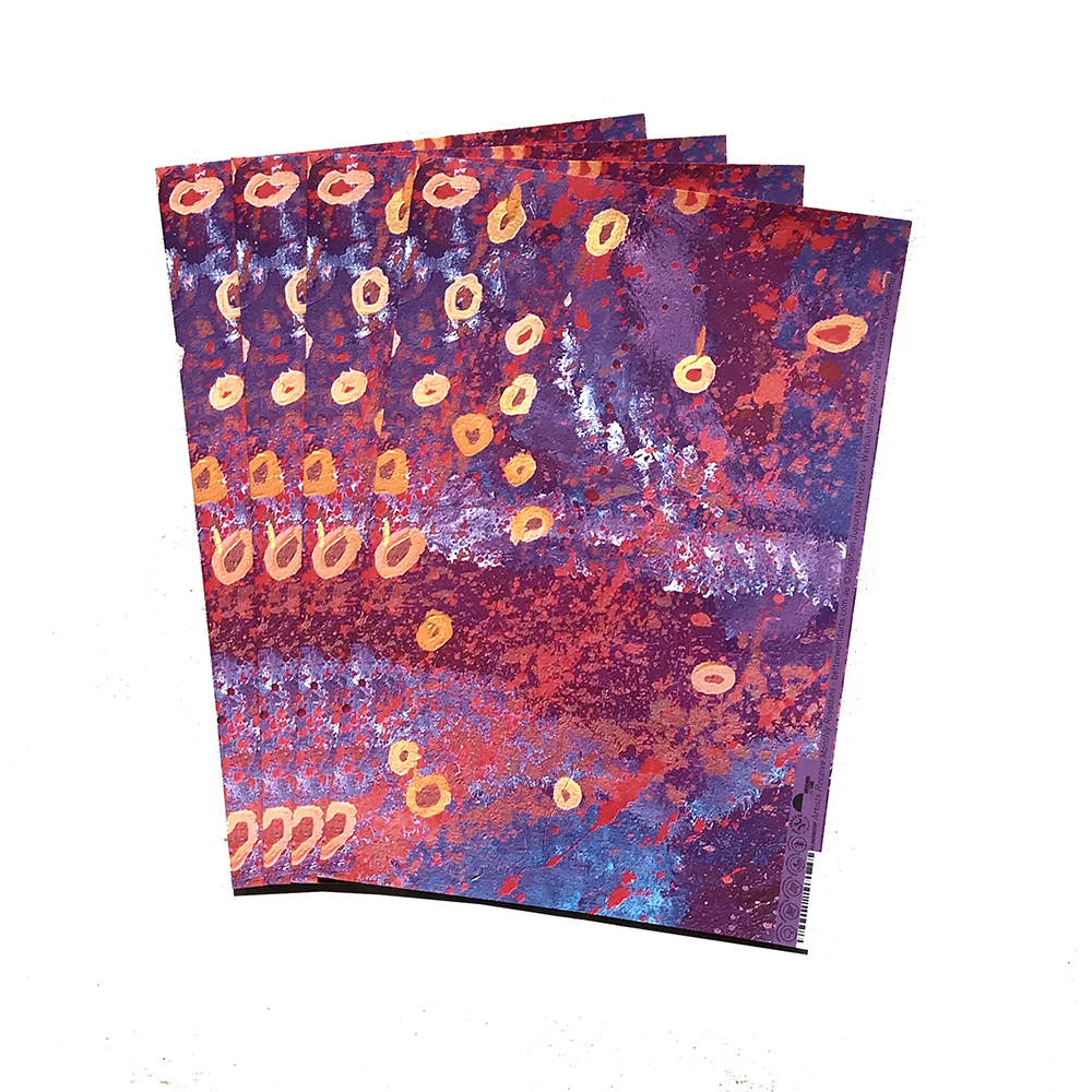 Gift Wrapping Paper 4 pcs. - 50x69cm -SJN699