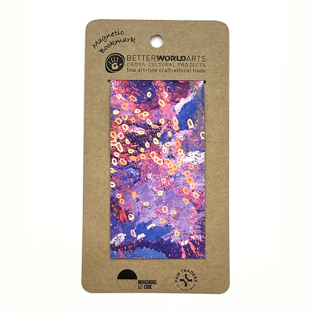 Paper Magnetic Bookmark - Folded: 10.5x5.4cm -SJN699