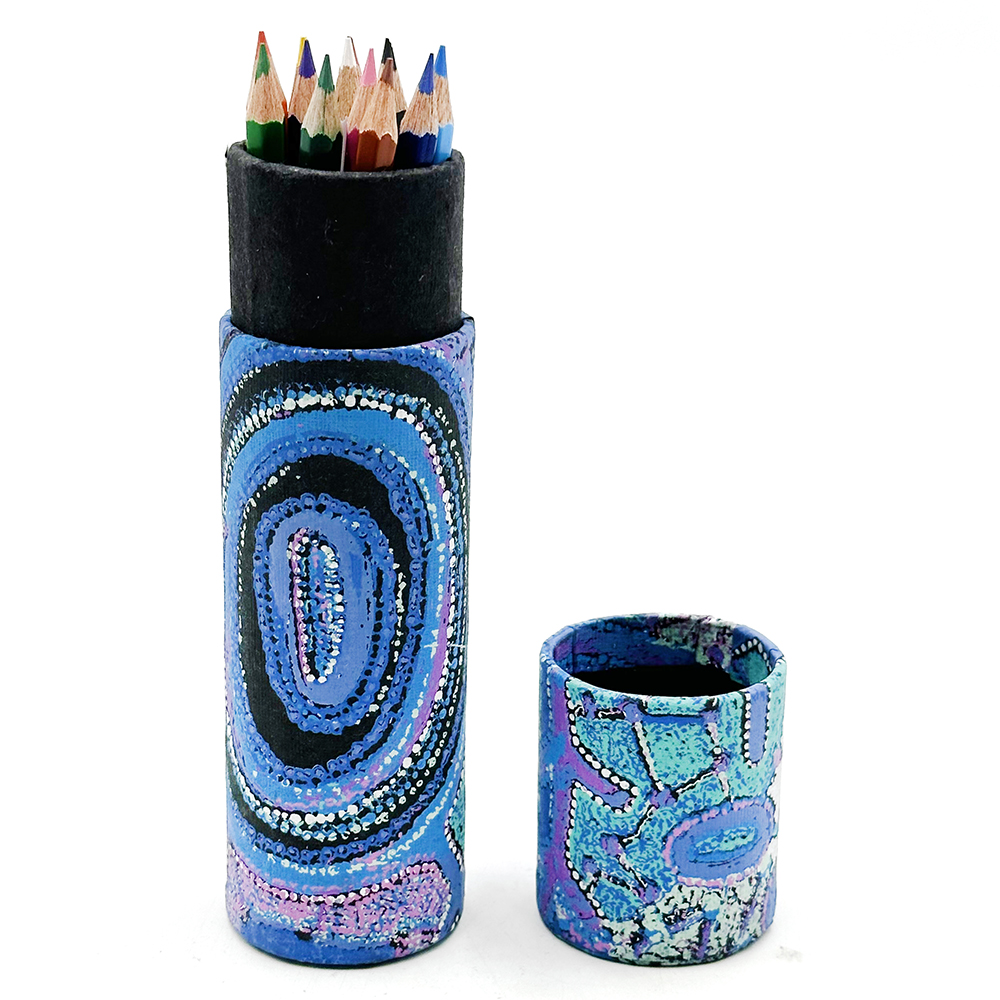 12 Coloured Pencils-18.5 x 5cm (7.3x2)-THU608