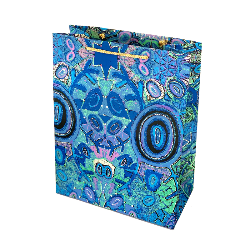 Hand Made Paper Gift Bag Medium - 28x10x23cm (11x3x9in)-THU608