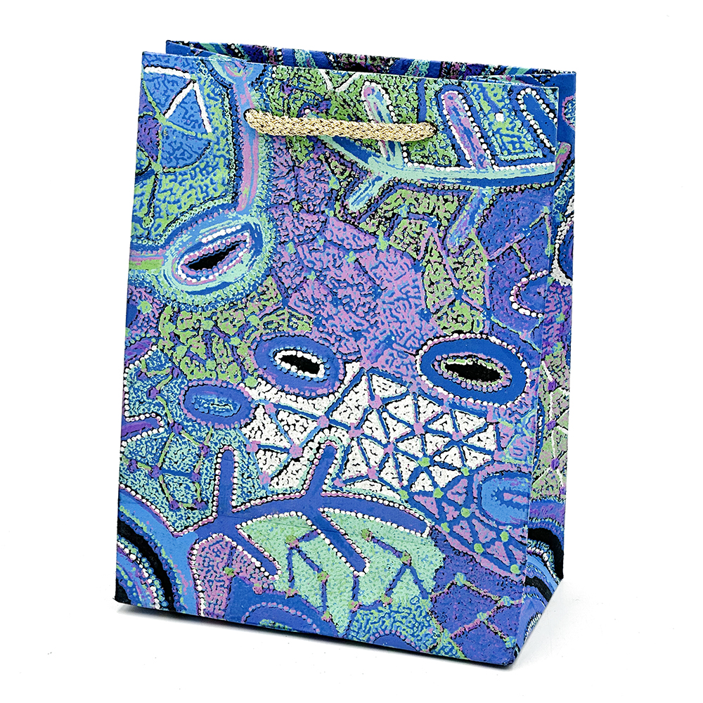 Hand Made Paper Gift Bag Small - 20x15x5cm (7.8x6x2in)-THU608