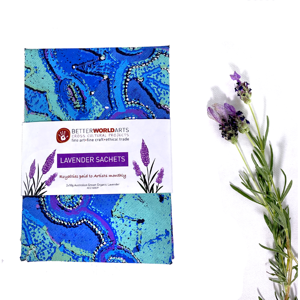 Lavender Sachet 10g x2 (.3oz)-THU608