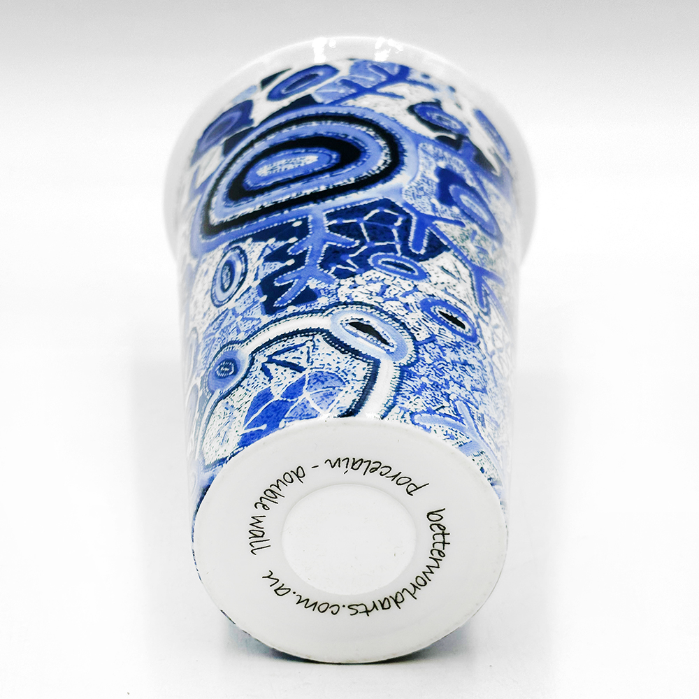 Porcelain Insulated Travel Mug - 380ml (13oz)-THU608