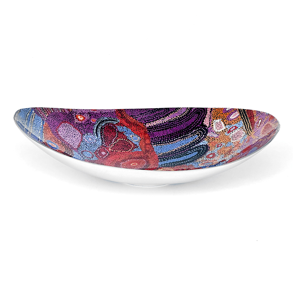 Bowl Boat Aluminium 35 x 25.5 x 7.5cm-AAD777