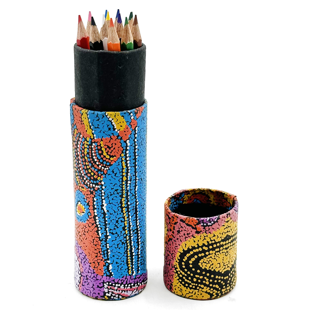 12 Coloured Pencils-18.5 x 5cm (7.3x2)-AAD777