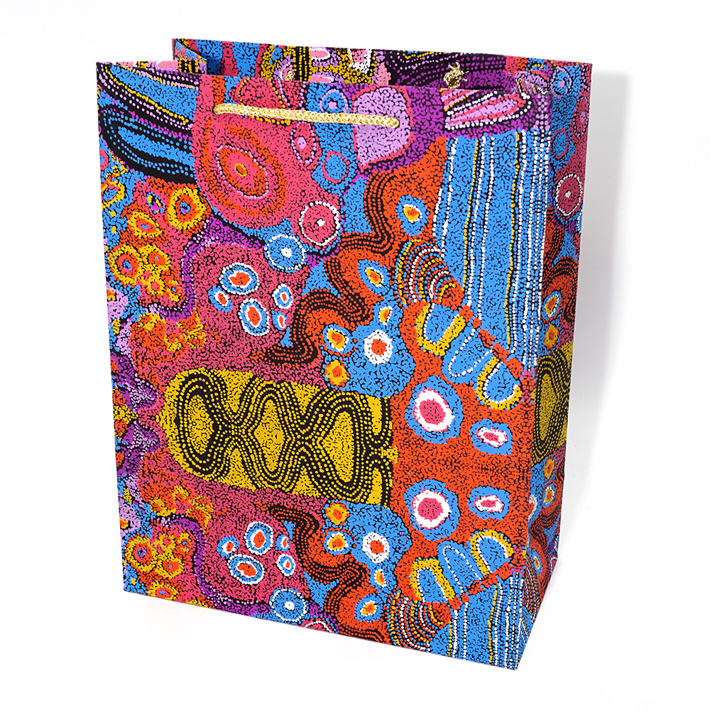 Hand Made Paper Gift Bag Large- 25.5x12.7x33cm (10x5x13in)-AAD777